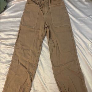 Just Black Women's Tan Wide Leg Pants
